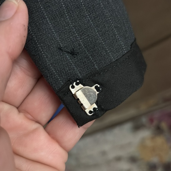 Vintage Cropped patchwork blazer, size 42 - Picture 5 of 10